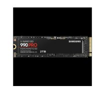 Samsung SSD 2TB M.2 PCIEx4 PCI Gen4.0 990 Pro without Heatsink 1200 TBW 5 yrs MZ-V9P2T0BW
