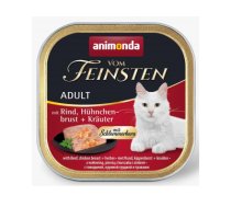 Animonda Vom Feinsten Classic Cat with Beef, Chicken Breast, Herbs 100g