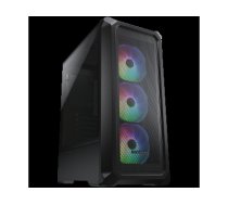 COUGAR | Archon 2 Mesh RGB (Black) | PC Case | Mid Tower / Mesh Front Panel / 3 x ARGB Fans / 3mm TG Left Panel CGR-5CC5B-MESH-RGB