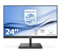 Philips E Line 245E1S/00 LED display 60.5 cm (23.8") 2560 x 1440 pixels 2K Ultra HD LCD Flat Black