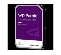 HDD Video Surveillance WD Purple 3TB CMR, 3.5'', 256MB, SATA 6Gbps, TBW: 180 WD33PURZ