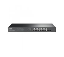 TP-Link JetStream 18-Port Gigabit Smart Switch with 16-Port PoE+