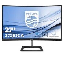 Philips E Line 272E1CA/00 LED display 68.6 cm (27") 1920 x 1080 pixels Full HD LCD Curved Matt Black