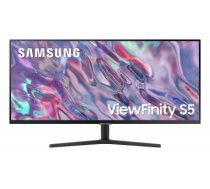 Samsung ViewFinity S5 S50GC computer monitor 86.4 cm (34") 3440 x 1440 pixels UltraWide Quad HD LED Black