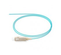 ElectroBase ® SC/UPC  pigtail (optiskais astenis), MM Multimode, OM3, 50/125, 0.9mm LSZH Aqua, 1m