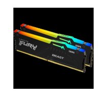 Kingston 32GB 6000MT/s DDR5 CL36 DIMM (Kit of 2) FURY Beast RGB EXPO, EAN: 740617330731 KF560C36BBEAK2-32