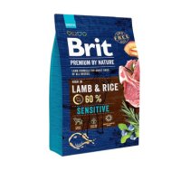 BRIT Premium by Nature Sensitive Lamb with rice - dry dog food - 3 kg