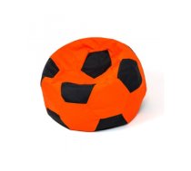 Sako bag pouf Ball orange-black XXL 140 cm