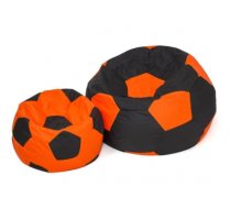 Sako bag pouf Ball black-orange XXL 140 cm