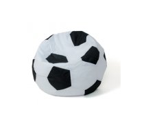 Sako bag pouffe ball white-black L 80 cm