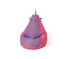 Sako bag pouf Unicorn pink-purple L 105 x 80 cm