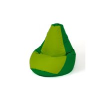 Sako bag pouffe Pear green-light green L 105 x 80 cm