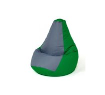 Sako bag pouffe Pear green-grey L 105 x 80 cm