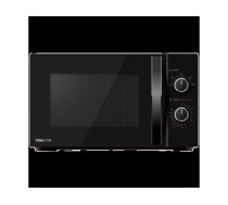 Microwave oven, volume 20L, mechanical control, 700W, 5 power levels, LED lighting, defrosting, black MWP-MM20PBK