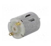 Motors: DC | Lietošana: 12VDC | 6900 apgr./min | -40÷60°C | Korpusa izmērs: Ø24,2x30,5mm