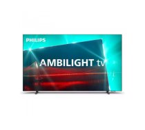 Philips 4K UHD OLED Android™ TV 65" 65OLED718/12 3-sided Ambilight 3840x2160p HDR10+ 4xHDMI 3xUSB LAN WiFi DVB-T/T2/T2-HD/C/S/S2, 40W 65OLED718