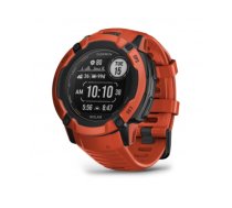 Garmin Instinct 2X Solar 2.79 cm (1.1") MIP 50 mm Digital 176 x 176 pixels Touchscreen Red GPS (satellite)