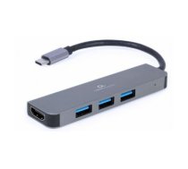 Gembird USB Type-C 2in1 Multi-port Adapters (Hub + HDMI) Hubs