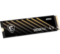 MSI SPATIUM M461 PCIe 4.0 NVMe M.2 4TB PCI Express 4.0 3D NAND