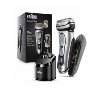 Braun Series 9 Pro 9477CC men's shaver Foil shaver Trimmer Black, Silver