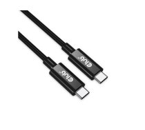 CLUB3D USB4 Gen3x2 Type-C Bi-Directional Cable 8K60Hz or 4K120Hz, Data 40Gbps, PD 240W(48V/5A) EPR M/M 3m / 9.84ft