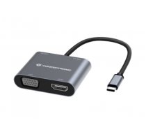 Conceptronic DONN16G notebook dock/port replicator Wired USB 3.2 Gen 1 (3.1 Gen 1) Type-C Grey