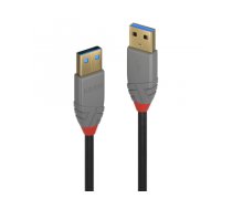 Lindy 0,5m USB 3.2 Type A Cable, Anthra Line