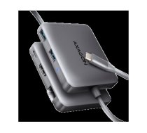 AXAGON HMC-5HL USB 5Gbps hub, 2x USB-A, HDMI 4k/60Hz, RJ-45, PD 100W, 20c HMC-5HL