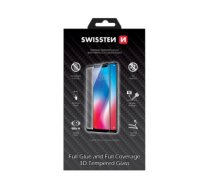 Swissten Ultra Durable 3D Japanese Tempered Glass Premium 9H Aizsargstikls Samsung G955 Galaxy S8 Plus Melns