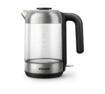 Philips 5000 series HD9339/80 electric kettle 1.7 L Black,Stainless steel,Transparent 2200 W