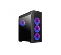 Case|CHIEFTEC|SCORPION 4|MiniTower|Case product features Transparent panel|Not included|ATX|MicroATX|MiniITX|Colour Black|GL-04B-UC-OP