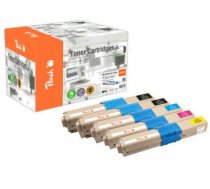 Peach PT1051 toner cartridge 5 pc(s) Compatible Black, Cyan, Magenta, Yellow