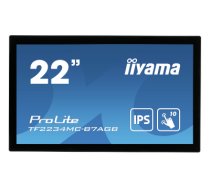 iiyama ProLite TF2234MC-B7AGB computer monitor 54.6 cm (21.5") 1920 x 1080 pixels Full HD LED Touchscreen Multi-user Black