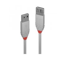 Lindy Anthra Line USB cable 1 m 2.0 USB A Gray