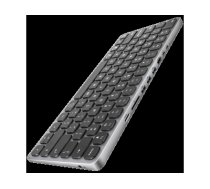 AXAGON HMC-KB keyboard USB-C 5Gbps with HUB, microSD/SD, 3x USB-A, HDMI 4K/60Hz, PD 100W, Audio, US layout HMC-KB-US
