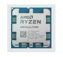 CPU|AMD|Desktop|Ryzen 5|7500F|3700 MHz|Cores 6|6MB|Socket SAM5|65 Watts|MultiPack|100-100000597MPK