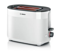 Bosch TAT2M121 toaster 6 2 slice(s) 950 W White