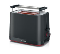 Bosch TAT3M123 toaster 2 slice(s) 950 W Black