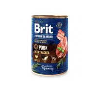 BRIT Premium by Nature Pork with Trachea - Wet dog food - 400 g