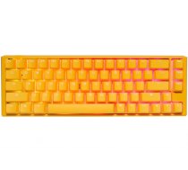 Ducky One 3 Yellow SF Gaming Keyboard, RGB LED - MX-Silent-Red (US)