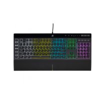 Corsair K55 RGB PRO Gaming Keyboard, RGB LED - Black