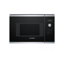 BOSCH Built in Microwave BFL524MS0, 800W, 20L, Black/Inox color/Damaged package BFL524MS0?/PACKAGE