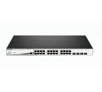 D-Link DGS-1210-28MP/E network switch Managed L2 Gigabit Ethernet (10/100/1000) Power over Ethernet (PoE) 1U Black, Grey