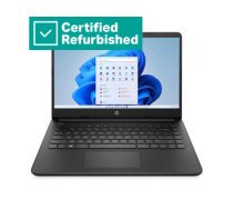 RENEW SILVER HP Laptop 14s-dq0034na  - Intel N4120, 4GB, 128GB SSD, 14 HD 220-nit, UK regular keyboard, 41Wh, Win 11 Home S, 1 years 893D3EAR#ABU