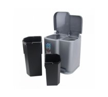 WASTE SEGREGATION BIN DUO 2 CONTAINERS 21L CURVER