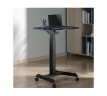 Maclean Laptop Table, Height Adjustable, for Standing Up Work, Max Height 113cm, MC-892B