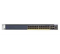 Netgear M4300-28G-PoE+ Managed L2/L3/L4 10G Ethernet (100/1000/10000) Black 1U Power over Ethernet (PoE)