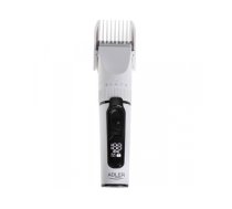 Adler | Hair Clipper with LCD Display | AD 2839 | Cordless | Number of length steps 6 | White/Black