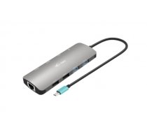 USB-C METAL NANO 2X HDMI/DOCKING STATION + PD 100W