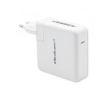 Qoltec 96W FAST Wall Charger | 5-20V | 3- 4.7A | USB C PD | White